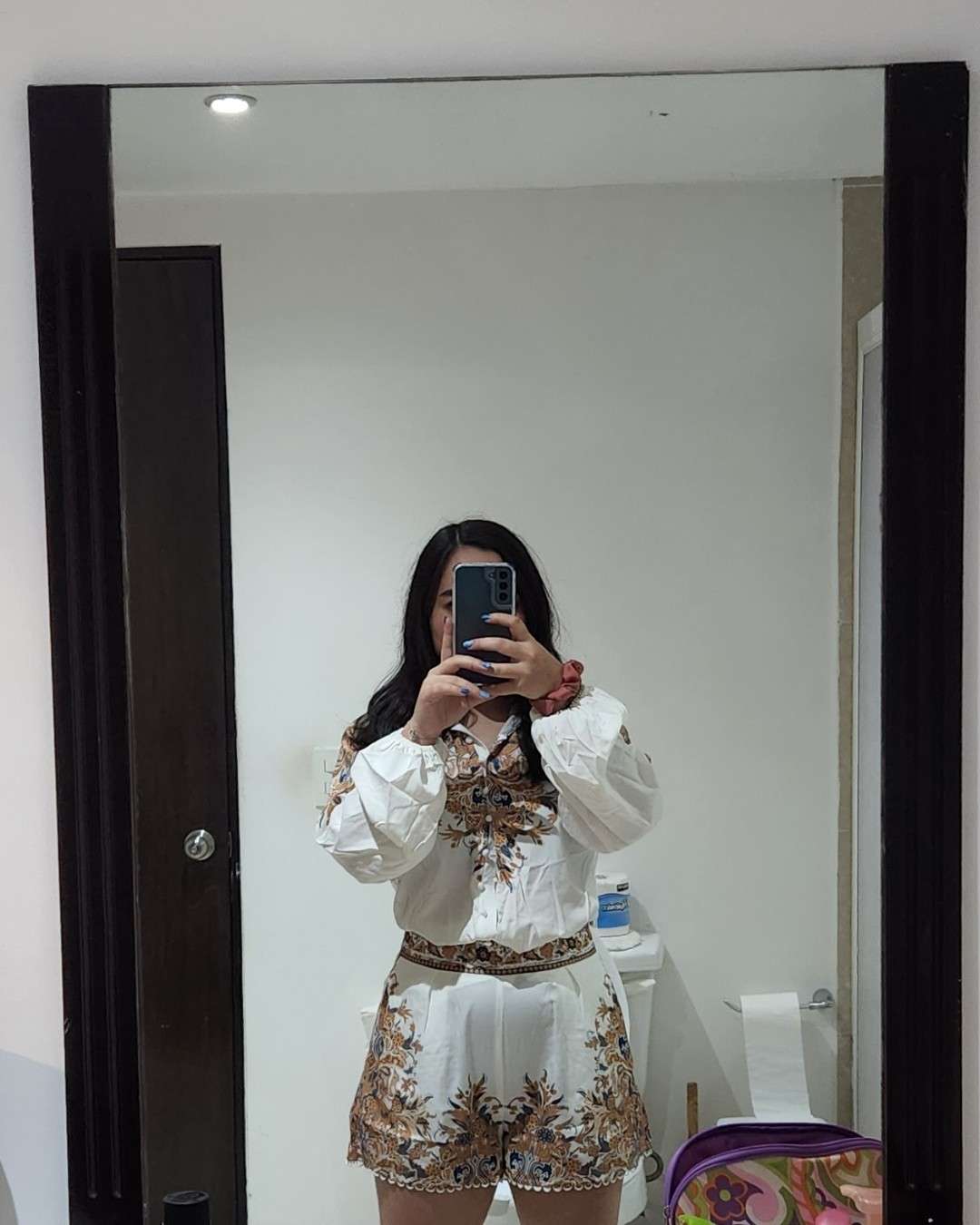 BAROQUE PRINT TOP main image 0