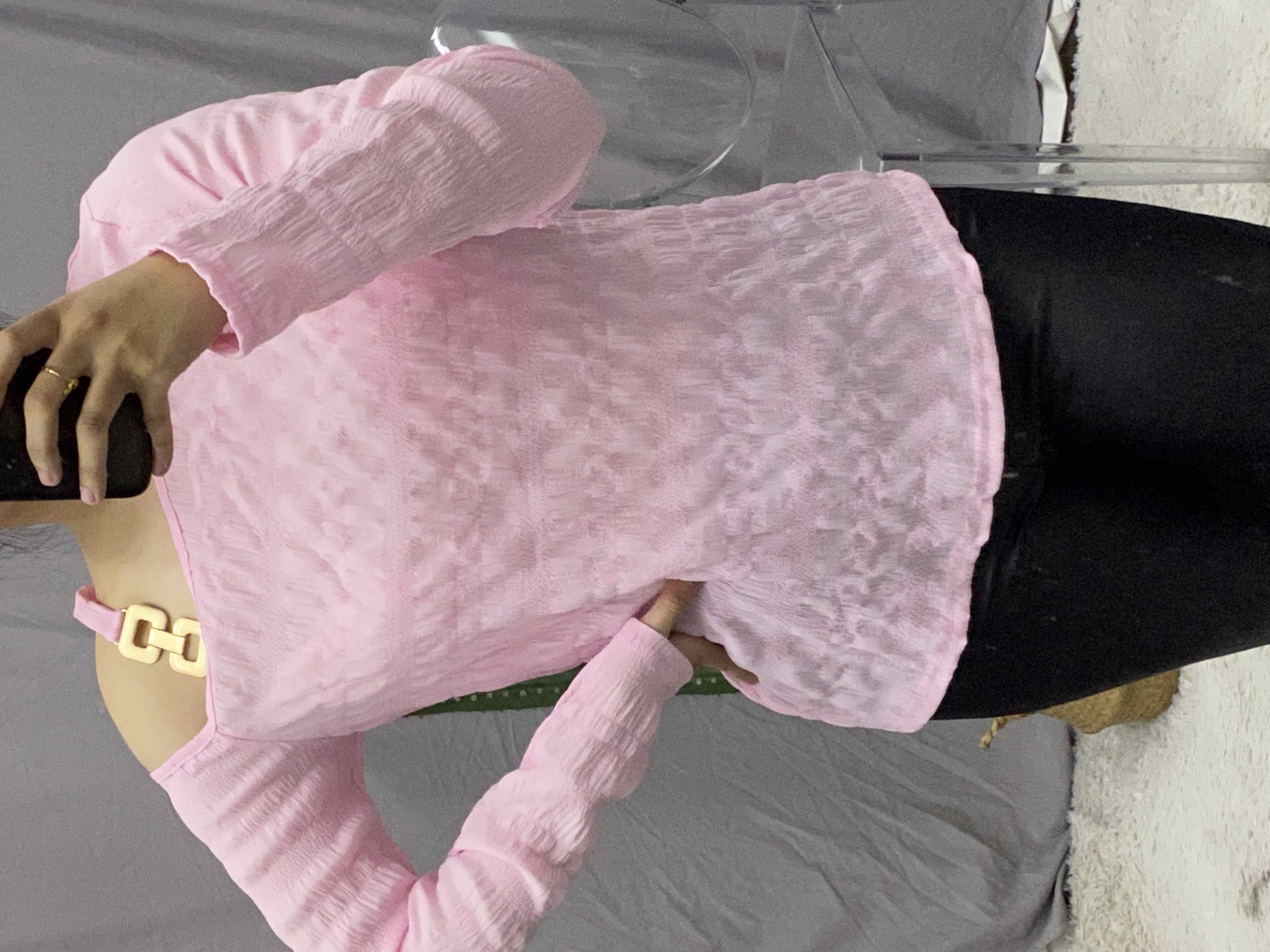 Lantern Sleeve Top