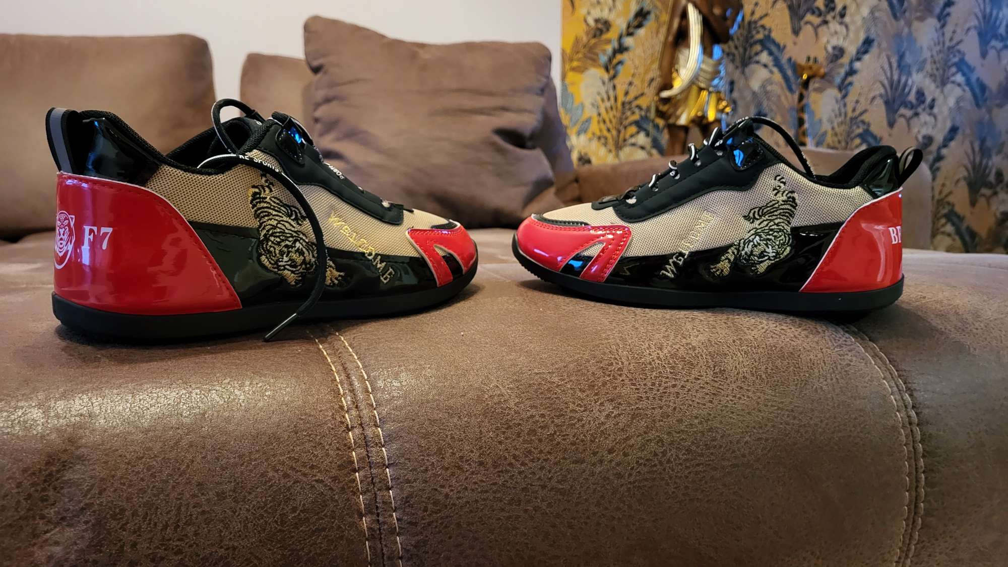 tiger patchwork era shoes