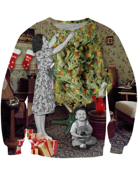 Women's Santa Christmas Theme Autumn Winter Round Neck Print Sweatshirt Pullovers