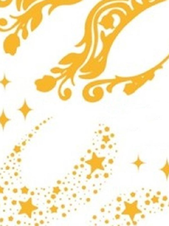 Mode Creative Gold Stars Motif Floral Étanche Autocollants De Tatouage Stickers Tatouage Temporaire