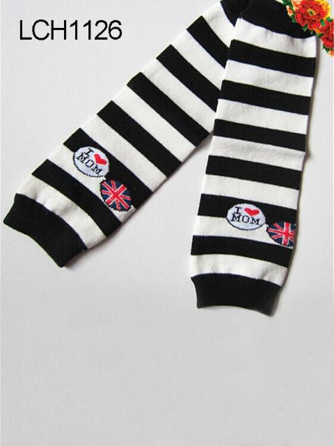 Jambières de bas de Noël respirantes en coton animal décontracté pour enfants