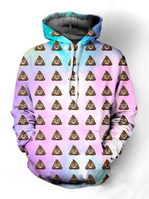 Hipster Young Fashion Unisex Funny Print Casual Autumn/Winter Hoodies Pullovers Outwear