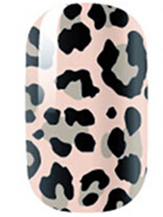 Leopardo Sexy das mulheres DIY Etiqueta Nail Art Decalques Unhas Wraps Ferramentas Manicure