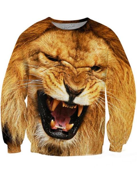 Fashion Autumn Long Sleeve Coat Hoodie Casual Sport Double Side Print Pullover Sweatshirt