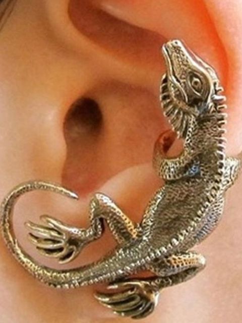 Naisten muoti Uusi persoonallisuus, punk-tyylinen eläinkorvapidin korvakorut