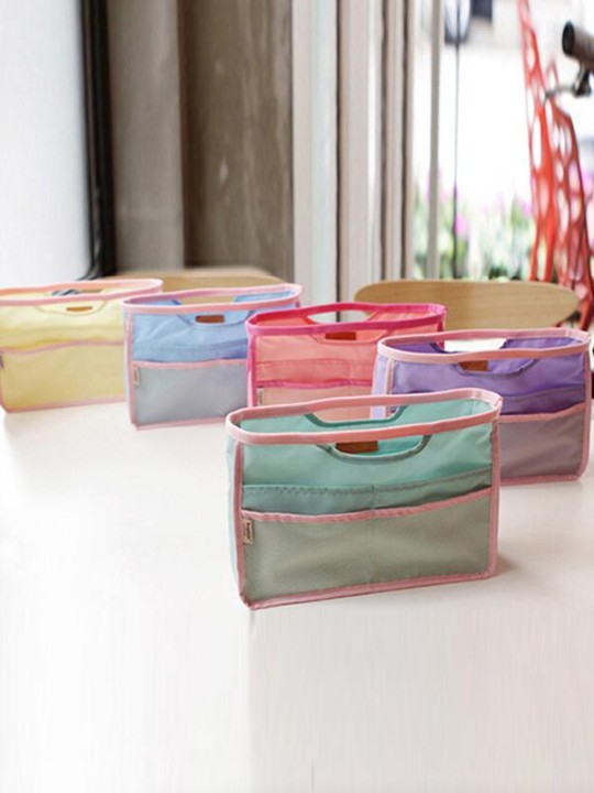 Neue schöne einfache lässig multifunktionale große Kapazität Make-up Kosmetiktasche