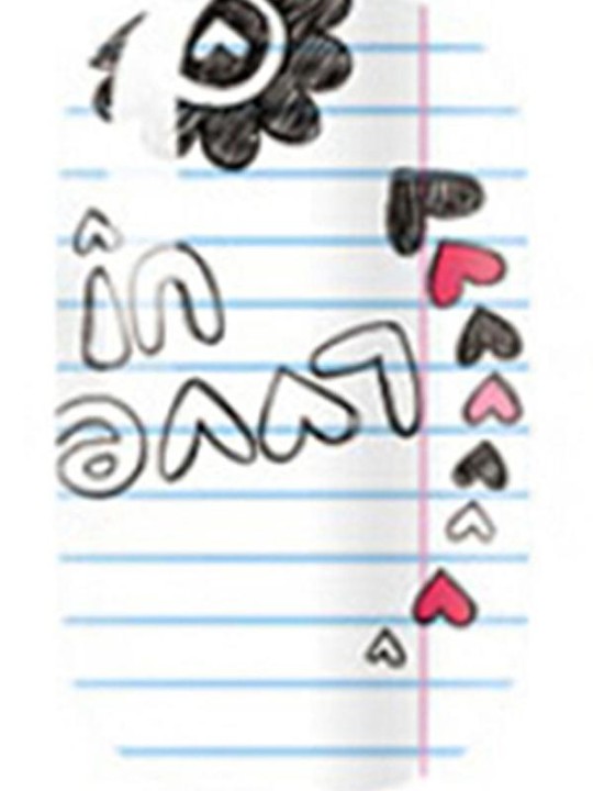 Kvinders tegneseriehjerte gør-det-selv-klistermærke Negle Art Decals Negle Wraps Negle Tools Manicure