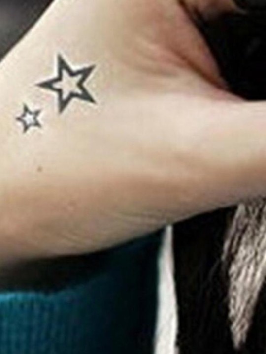 Karlar og konur vatnsheldir fölsuð húðflúr límmiðar