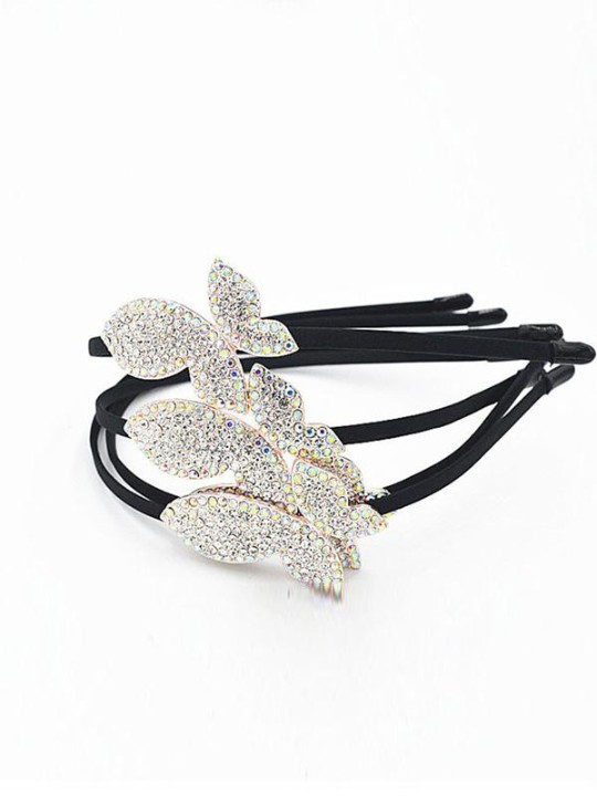Frauen New Cute Butterfly Alloy Diamant Stirnband Headwear Haarschmuck