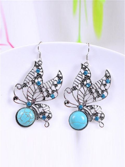 Tíska fegurð uppskerutími fiðrildi álfílingur skartgripir fylgihlutir