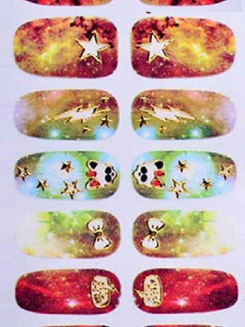 3D Galaxy Geometry -kynsitarratarratarvikkeet Kynsilakkatarrojen manikyyri