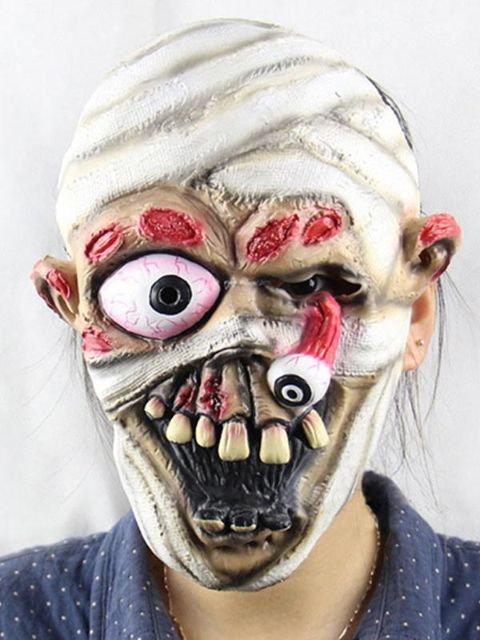 Halloween Costume Party Bar Supplies Party Supplies Mummy Mask Bad Eyes