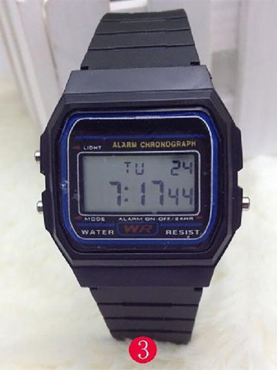 New Gold Silver Cassio Digital Watch Square Waterproof Military Men Sports Watches Watch