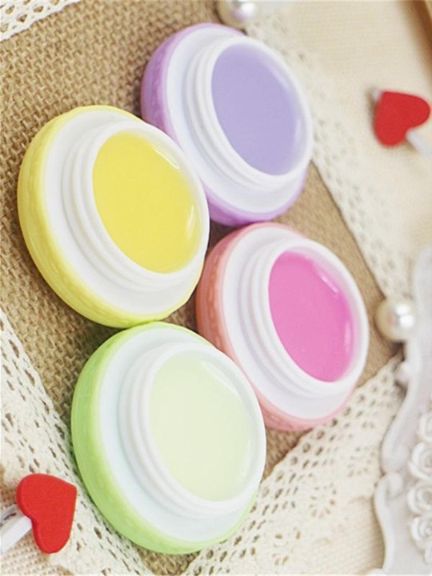 Teiknimyndasæt Macaron langvarandi fegurðarvör rakagefandi varagljáandi varir þurr varasalvi