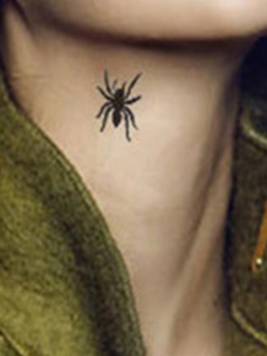 Halloween Cosplay húðflúr límmiðar Decals Original karakter Tímabundin húðflúr Body list