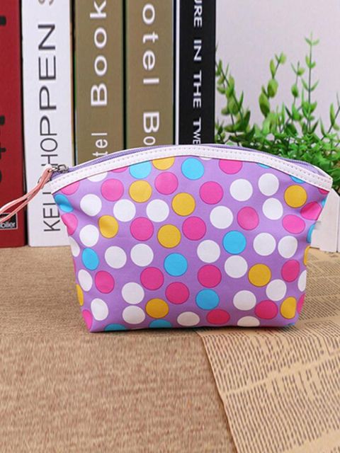 Polka Dot kosmetiikkalaukku säilytyslaukku kytkinlaukku