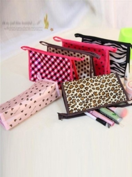 Neue reizende einfache zufällige reisende Süßigkeit-Farben-tragbare große Kapazitäts-Make-upkosmetiktasche-Wäschebeutel