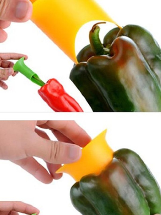 Frukt och grönsakers kärna och gropar Ta bort skäranordningen