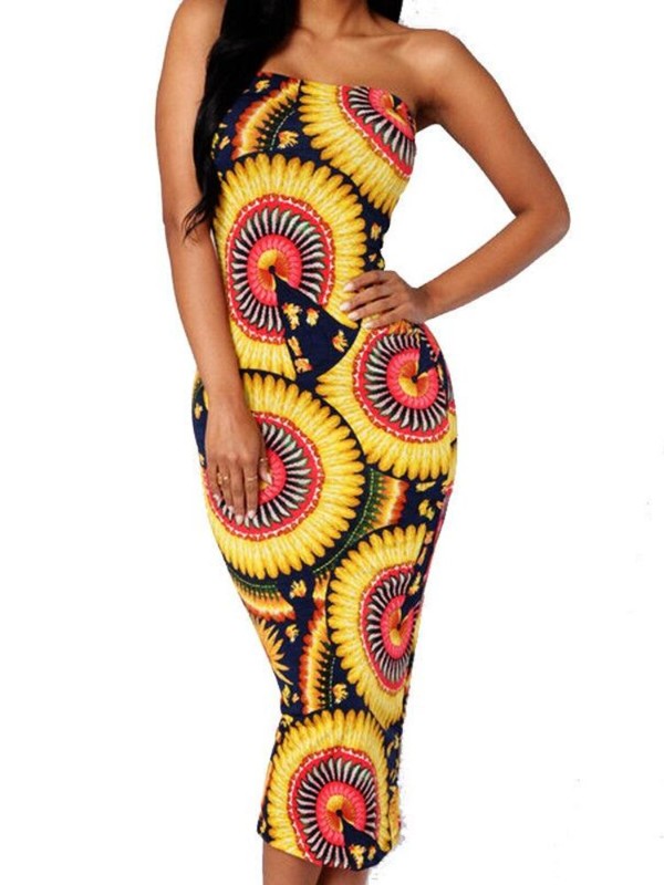 Mode féminine hors épaule enveloppée poitrine robe taille mince sexy moulante dos nu robe de club de fête