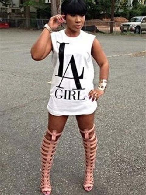 T-shirt imprimé lettres à manches courtes pour femmes, t-shirt de baseball, tenue décontractée, robe de sport