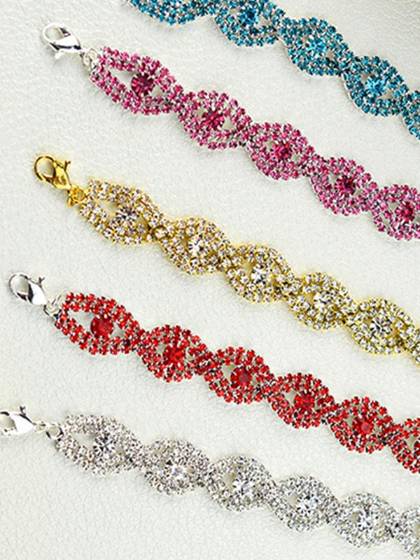 New Fashion Square Strass Armband Armreif Handschmuck