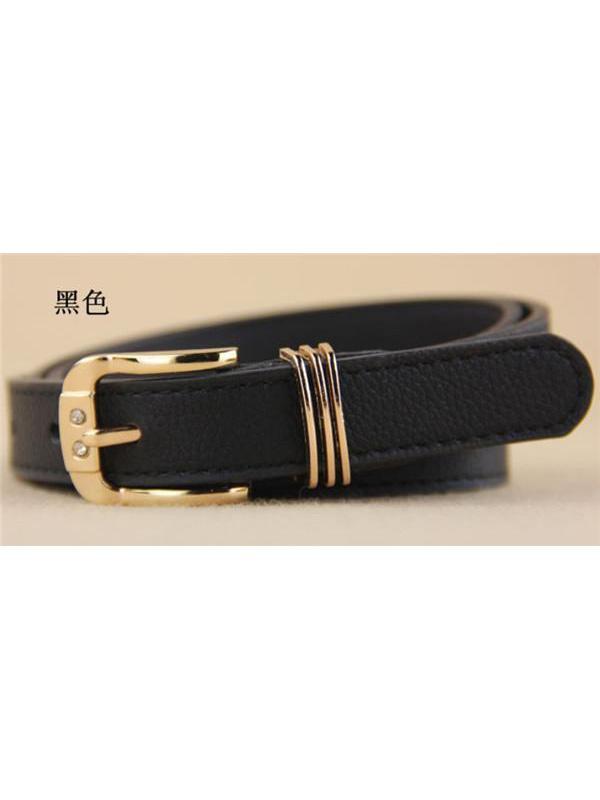 Women's Fashion Casual PU  leather Belt