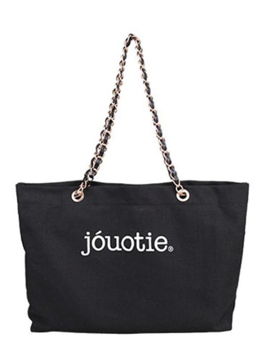 Chain letters canvas bag out to the streets personality necessary influx of women shoulder