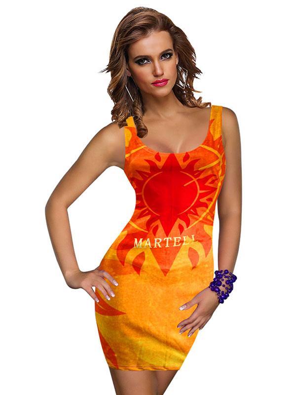 Celeb Inspired Adventure Time BMO Stafrænn prentkjóll Bodycon Clubwear Ball Party