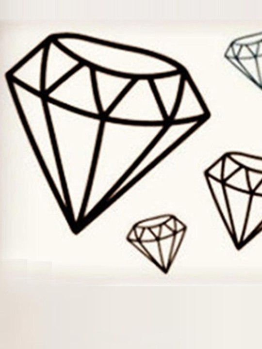 Karlar og konur vatnsheldir fölsaðir húðflúralímmiðar Lítil mynstur Lítill fingur Ferskir rangir tímabundnir húðflúralímmiðar