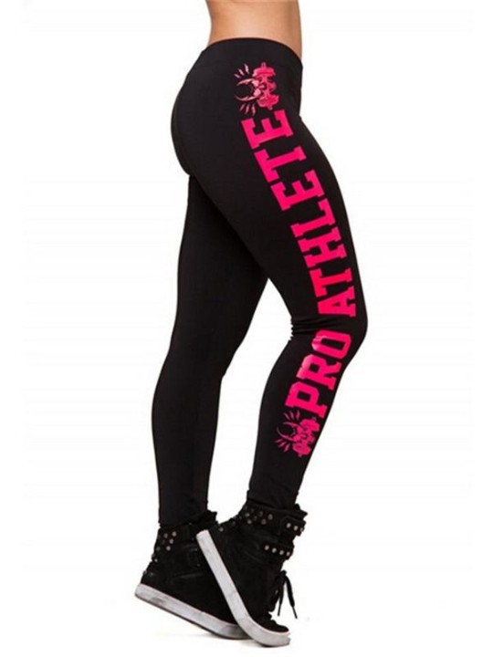 2015 Sports Women GYM Sports Pro Athlet Print Work Out Leggings Fitness Harajuku Yoga Pants