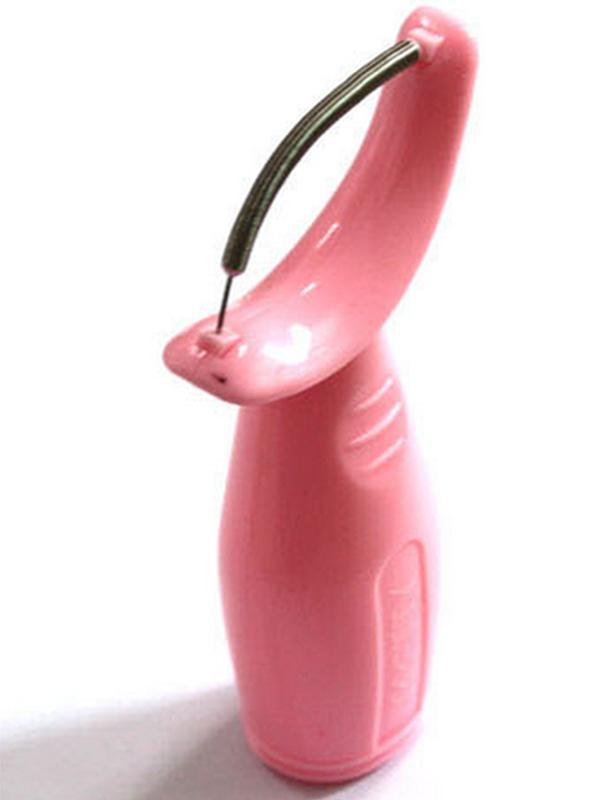 Facial Care Beauty Epilator Roller Smooth Bend Face Hair Removal Stick Spring Epilator DIY Make Up Tool Pink