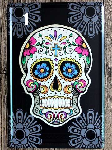 EurAmerican hljómsveit Lincoln Park þungarokkskúpa Retro málmteikning rammalaus skrautmálun