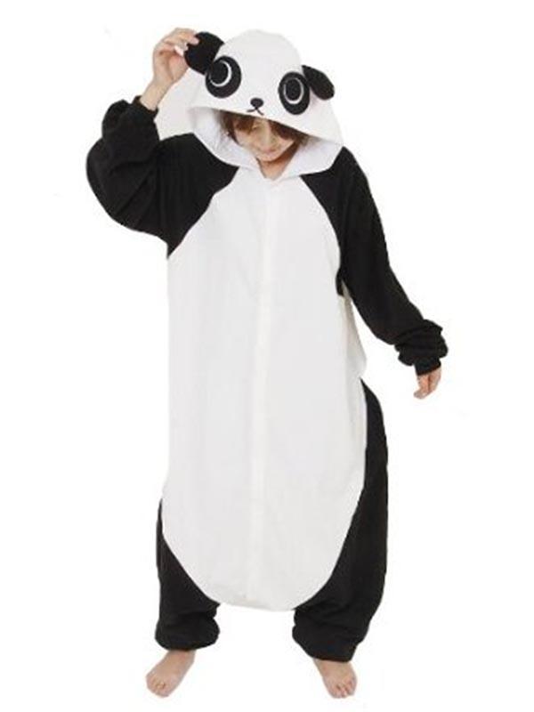 Hot Adult Mode Onesie Panda Kigurumi Overall Warme Pyjamas Adult Anime Cosplay Halloween Kostüm Winter Liebhaber Paare Homewear Pyjamas Sleepsuit