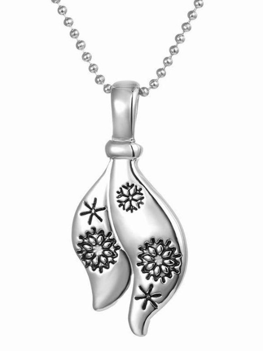 Uusi Snowflake Englanti Merry Christmas Motto Print Ketju Riipus Kaulakoru Korut Asusteet Lahjat