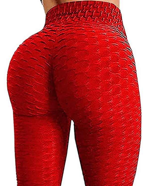 Textured Workout Pants