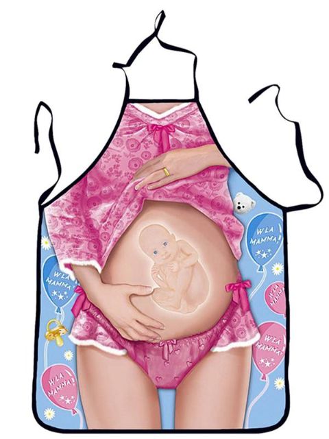 Sexy Mama Prentun Þemasvunta Skapandi matreiðslusvuntur Búningsgjafir