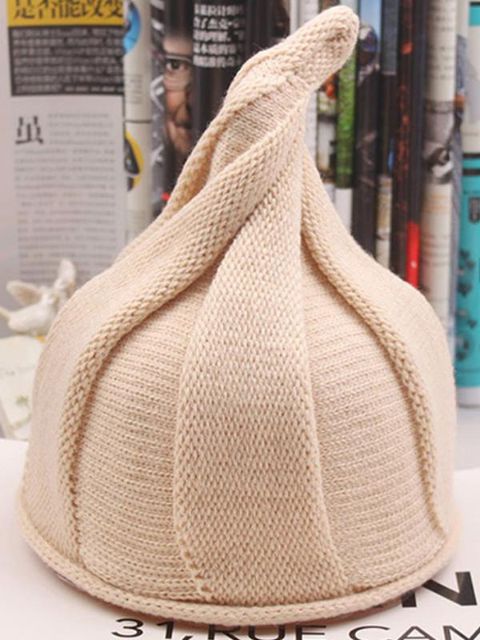 Bonnet tricoté coréen Bonnet à motif de fleurs mignon Bonnet Gorros Bonnet Casquette à grosse tête pour les membres de la famille