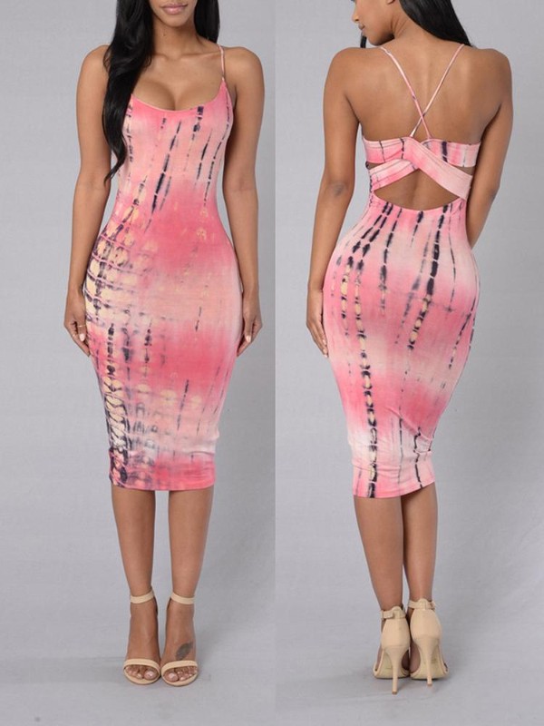 Naisen muoti Hihaton Vintage Digitaalinen painatus riimu Iltahihna Pitkä mekko