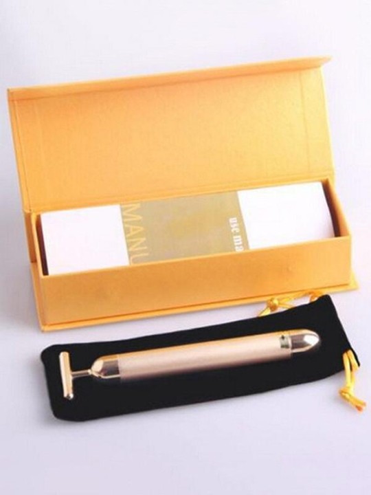 Guld Hälsa Skönhet Ögonmassage Ögonvård Mini Anti-myopi Shock Tools för studentkontorsarbetare Öga överanvändning människor