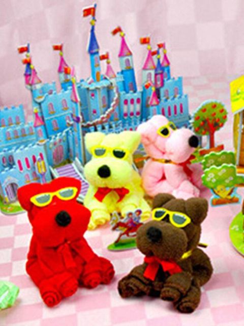 Heitt nýtt björnkökuform + sólgleraugu handklæði bómullarþvottadúk giftingargjafir