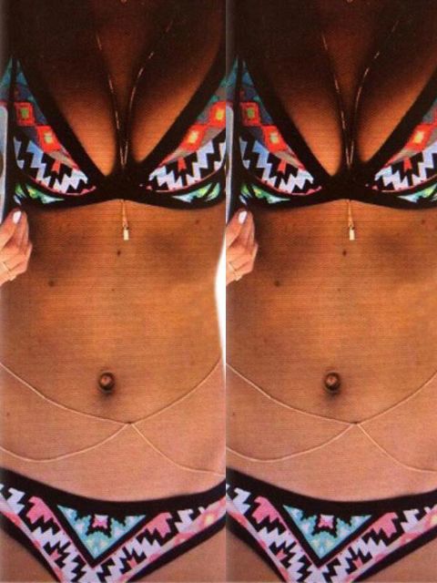 Bikini traje de baño sexy de impresión digital de las mujeres sexy traje de baño con aro de playa