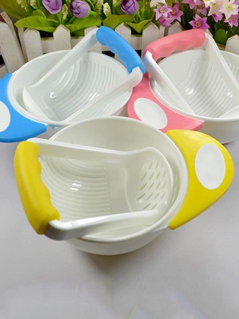 Manuel Freshfood infantile bébé complément alimentaire bricolage bol de broyage des aliments démembyateur moulins d&#39;aliments pour bébés