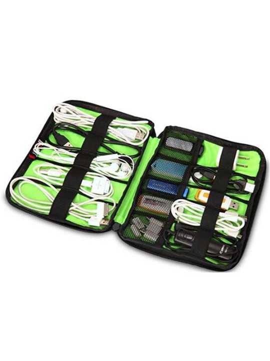 BUBM Data Cable Practical Earphone Wire Storage Bag Power Line Organizer Electric Bag Flash Disk Case Digital Accessories Bags