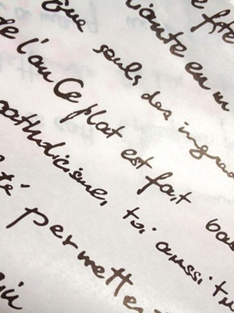 Brief drucken handgemachte Wrapper Weihnachten Geburtstag Hochzeitsgeschenk 50 Stück Öl Papier vorhanden Verpackung Geschenkpapier 25 * 35 cm