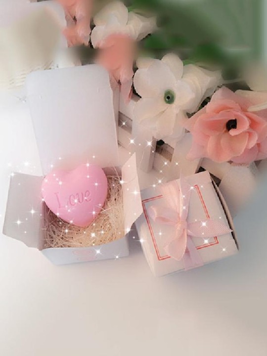 Kreativ gave Håndlavet Mini Duftende Sæbe Pink Dejligt Hjerte Design Sæbe Til Bryllups Xmas Party