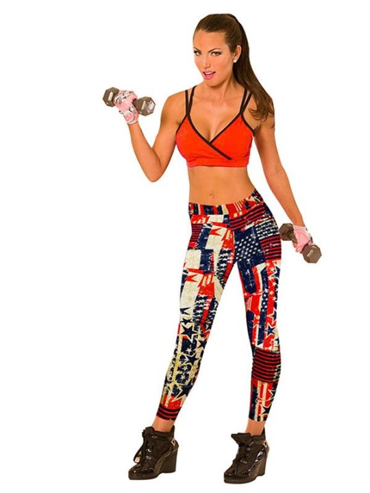 Nye kvinder afslappet jul varm vinter ankel længde legging stjerne mønster strikket åndbar slank leggings