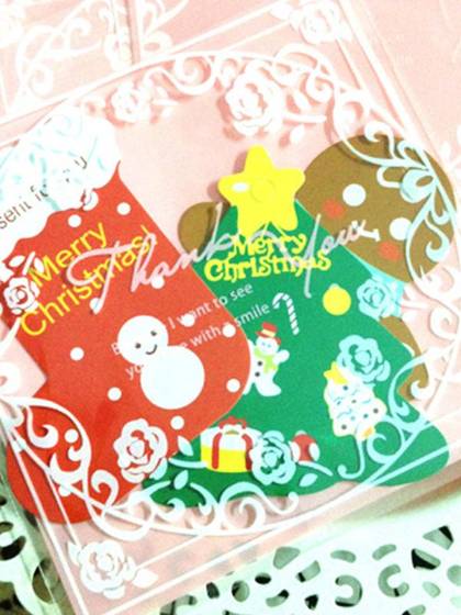 Presentes de natal OPP Sacos De Papel De Embrulho De Celofane Biscoitos Bolo Presente Doces Sacos de Adorno Decoração Suprimentos