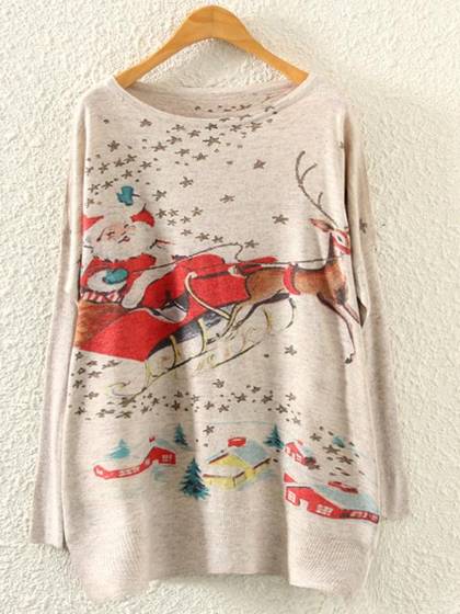 Þættir kvenna Stafprentun Þunnar peysur Lausar frjálslegar peysur Langerma prjónafatnaður