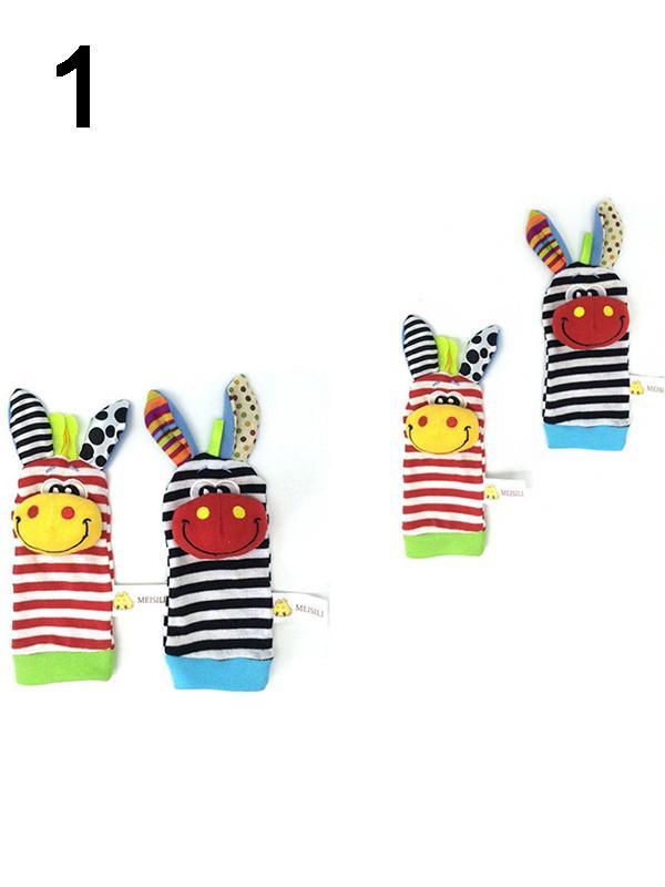 New Fashion Cute Baby Child Socks Lovely Animal Shaped Socks Wrist Strap for Children